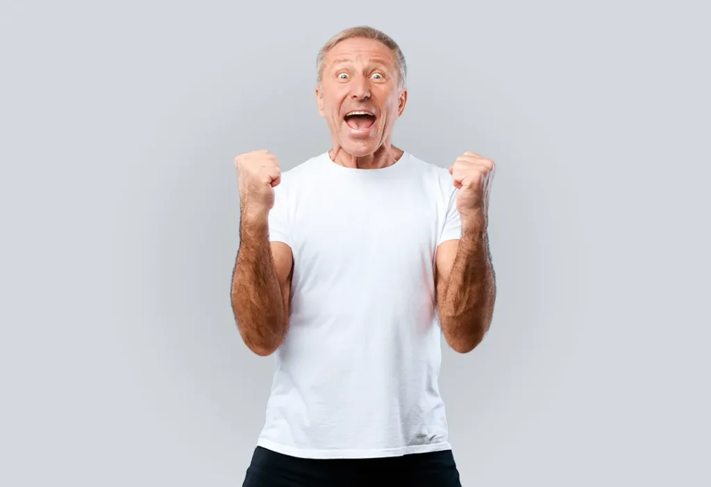NAD+ Therapy | energetic middle aged man
