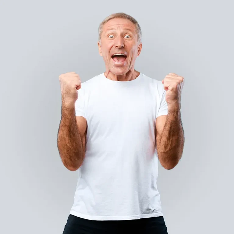 NAD+ Therapy | energetic middle aged man